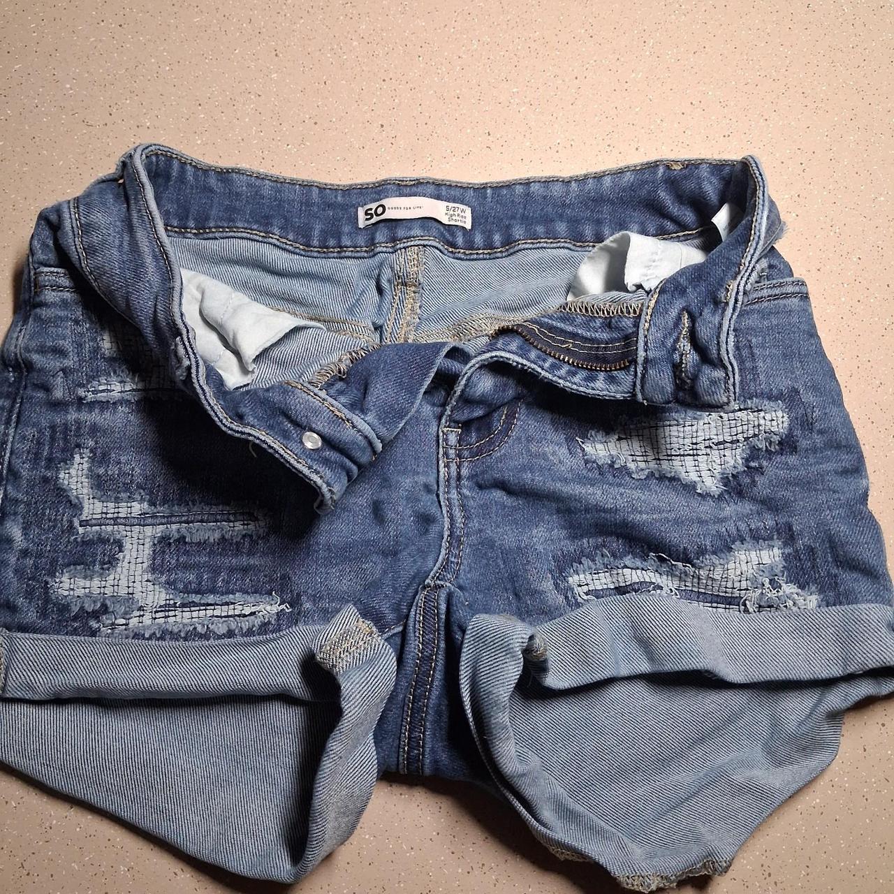 SO Clothing blue denim shorts #denim #summer