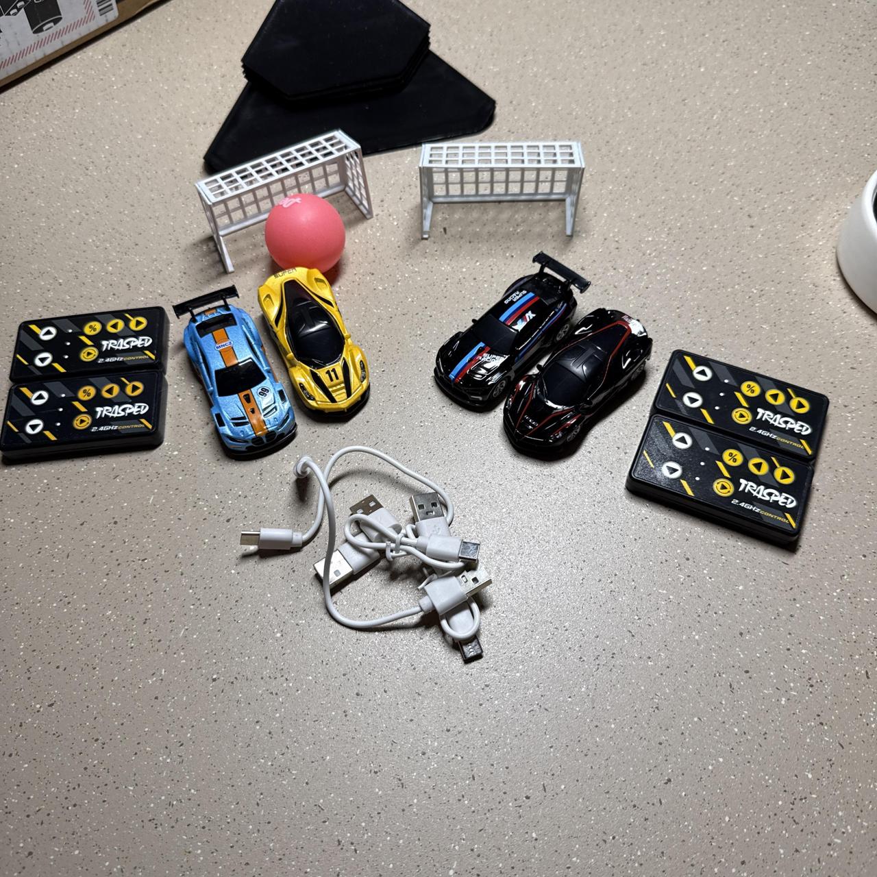 IRL Tabletop “rocket league” setup