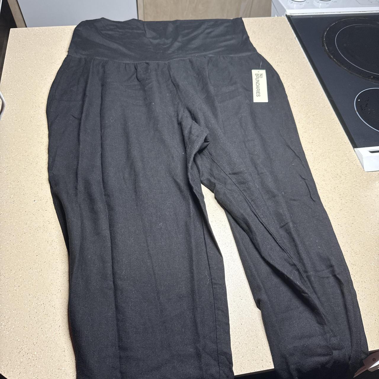 No Boundaries black foldover beach pants size XXL...