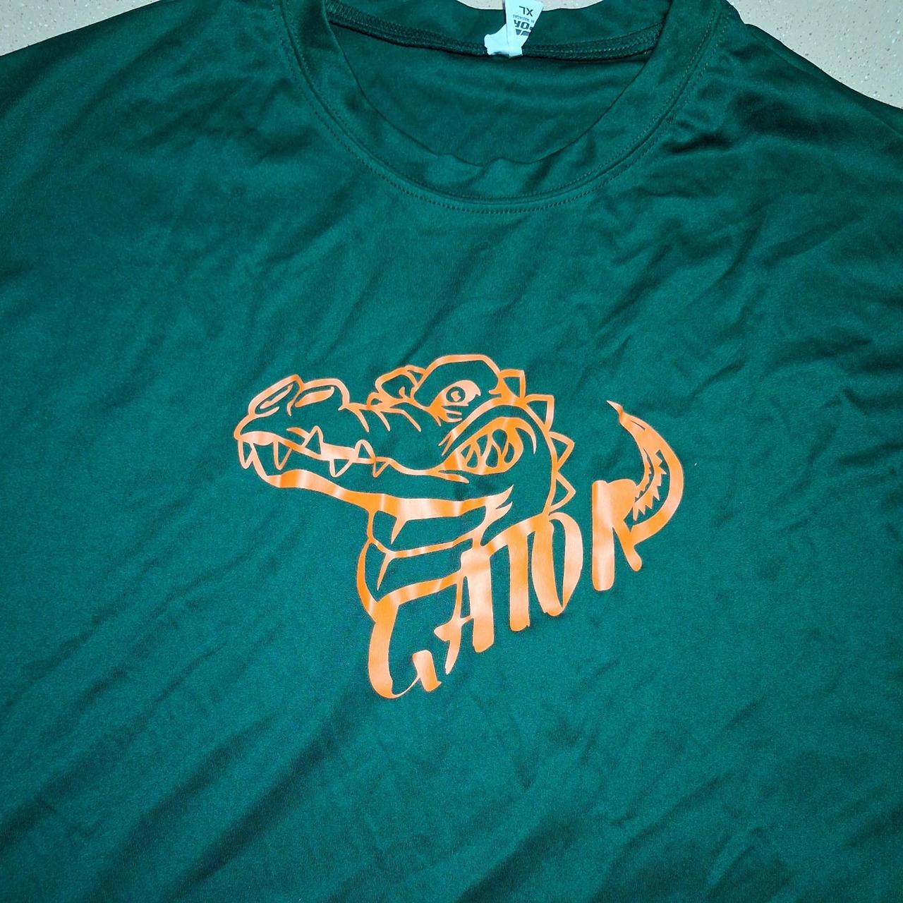 Green &amp; orange vintage Florida Gators t-shirt with...