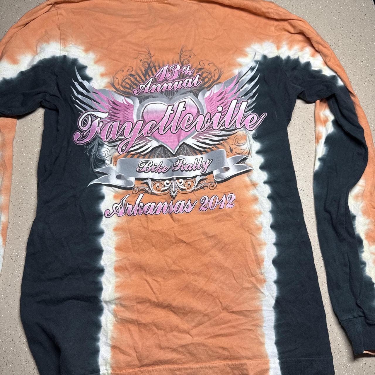 2012 Fayetteville Arkansas Bike Rally Long Sleeve...