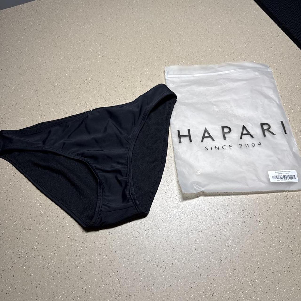 Hapari black bikini bottoms #swimwear #beachwear