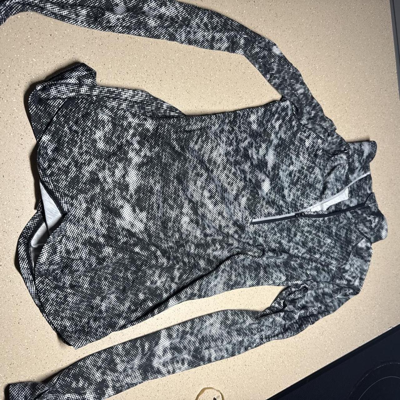 Gray &amp; black camouflage long sleeve top #camo...